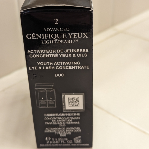 NWT Two-Pack Lancome Genifique Light Pearl Eye and Lash Serum - Picture 3 of 6